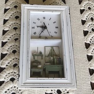 PhotoBox Clock Dog & Book Scene